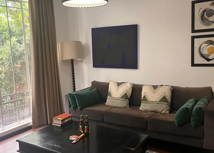 Condesa Campeche 6 2br, 1ba With Expansive Living Space Apartamento México DF